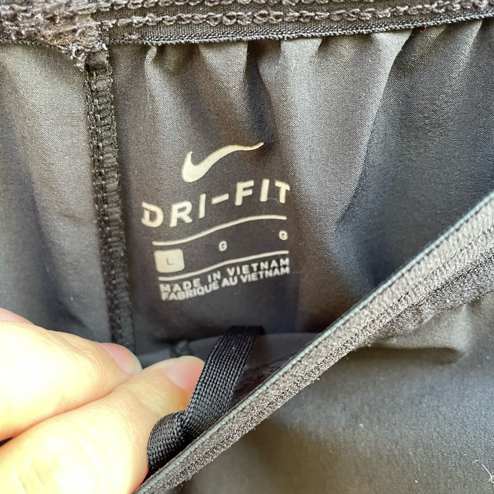 Nike Women's Essential Running Pants, Black, size Large