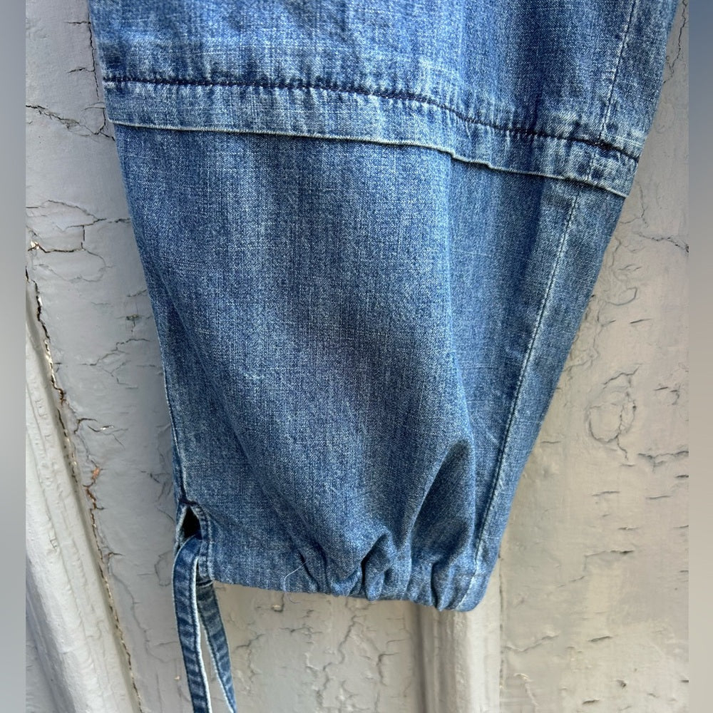 Marant Etoile Ivy denim Cargo Pants, size 36 (M)