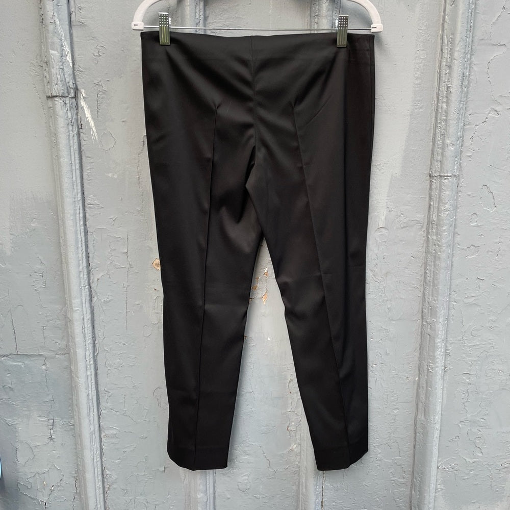 Moschino Black Slim Crop Pants, size 8 (fits small)
