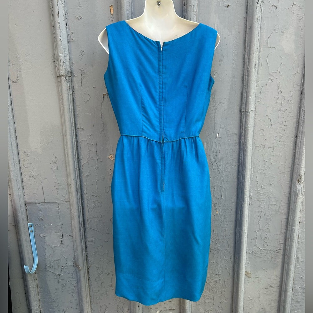 Vintage 1960’s Union Made Silk shift; size approx 6