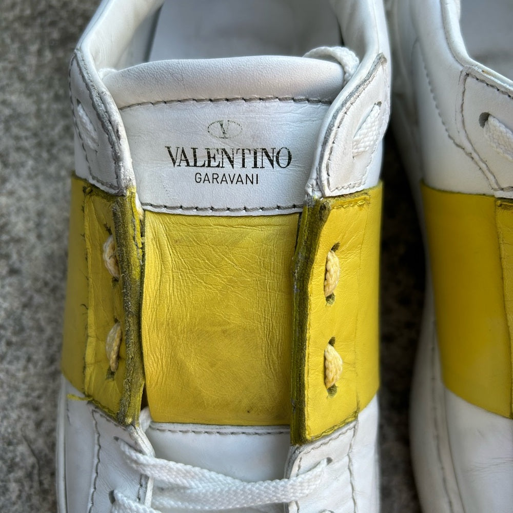 Valentino Garavani Open Rockstud low-top sneakers, size 41