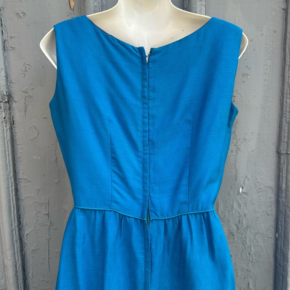 Vintage 1960’s Union Made Silk shift; size approx 6