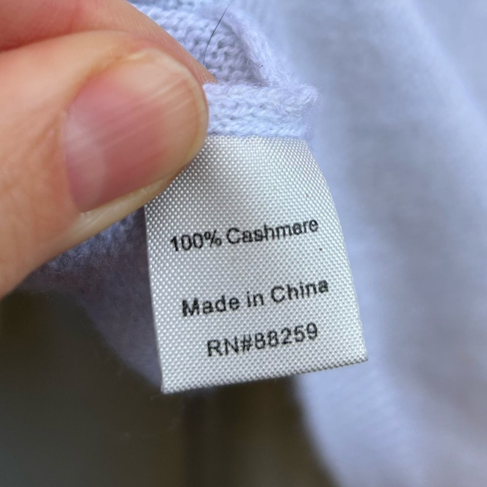 Cashmere Cardigan with embroidery, size M