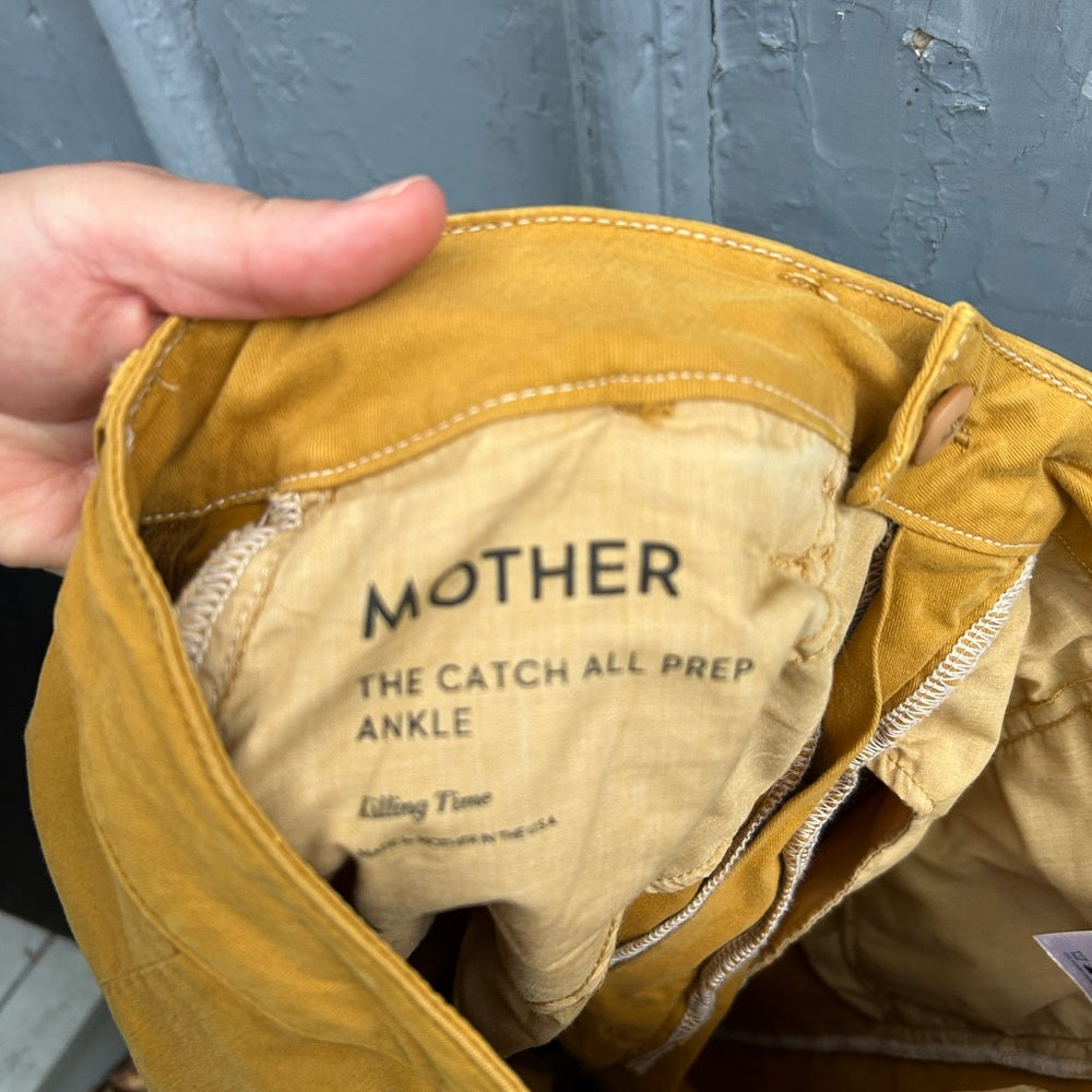 Mother Catch All Prep Ankle, Killing Time, size 29