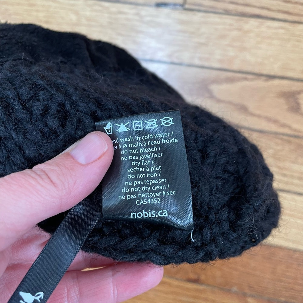 Nobis Wool Blend Cable Knit Toque