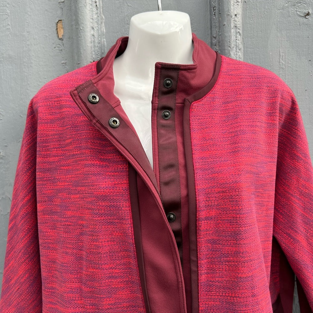 Lululemon Pink Cocoon Car Coat, size M
