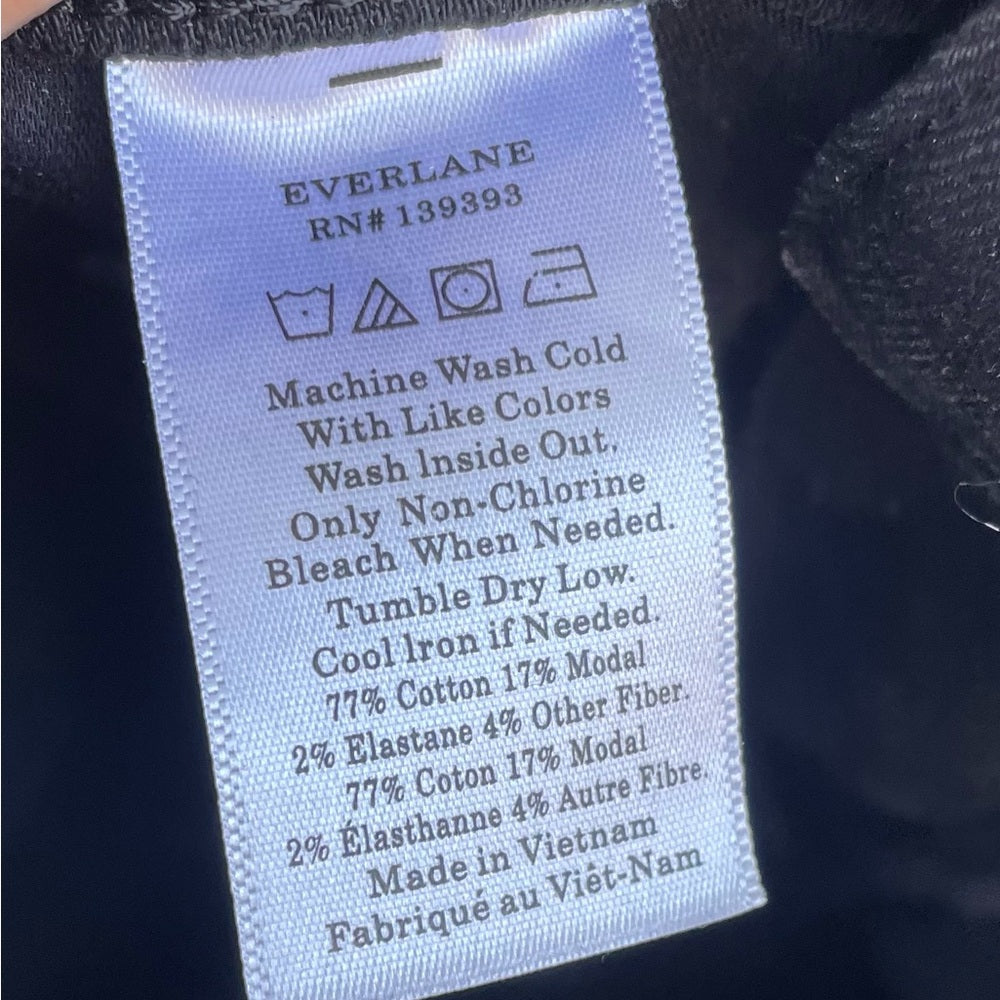 Everlane Black Skinny Ankle Jeans, size 24