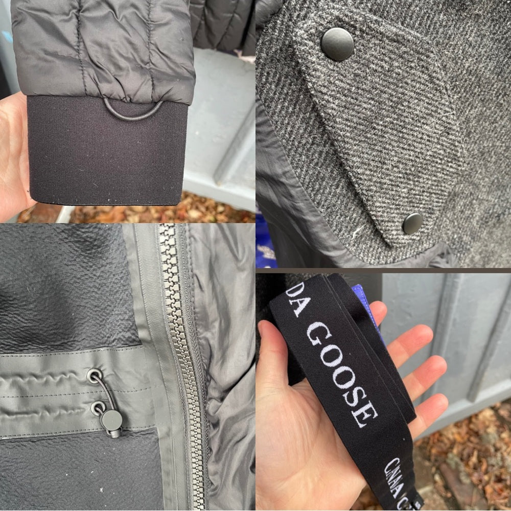 Canada Goose/ Loro Piana Viedma 4 in 1 Black Twill Jacket BRANTA Collection, XL