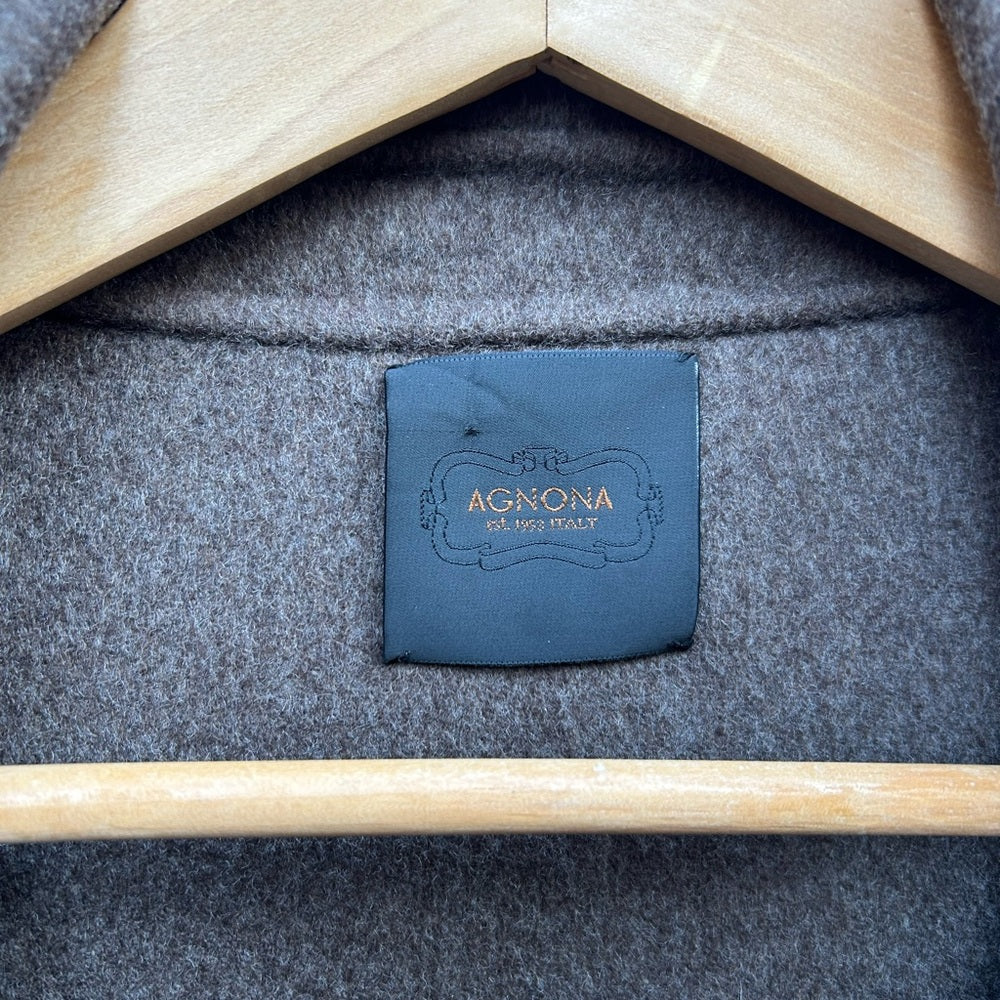 Agnona Wool Cashmere Cape, size 38