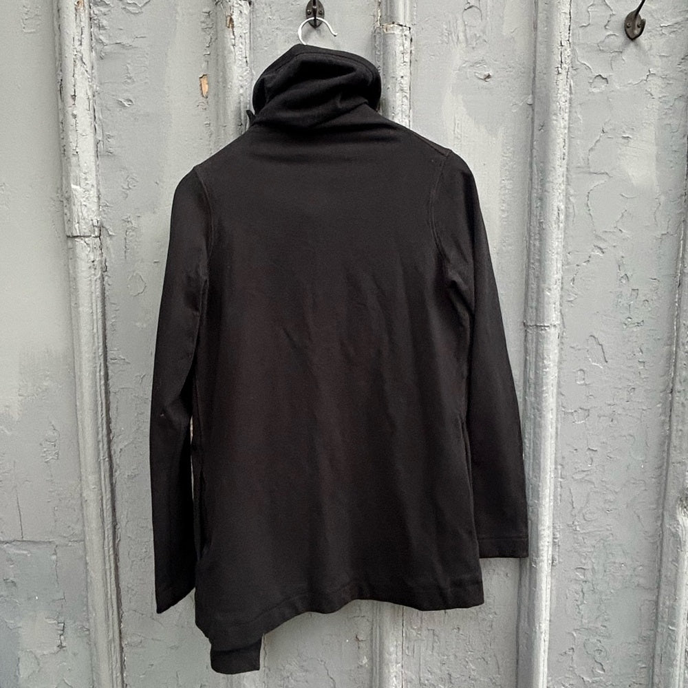 Lululemon black Savasana Wrap Sweater, size 6