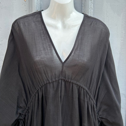 IRO Black Gauzy July Tunic, size 38 (US6)