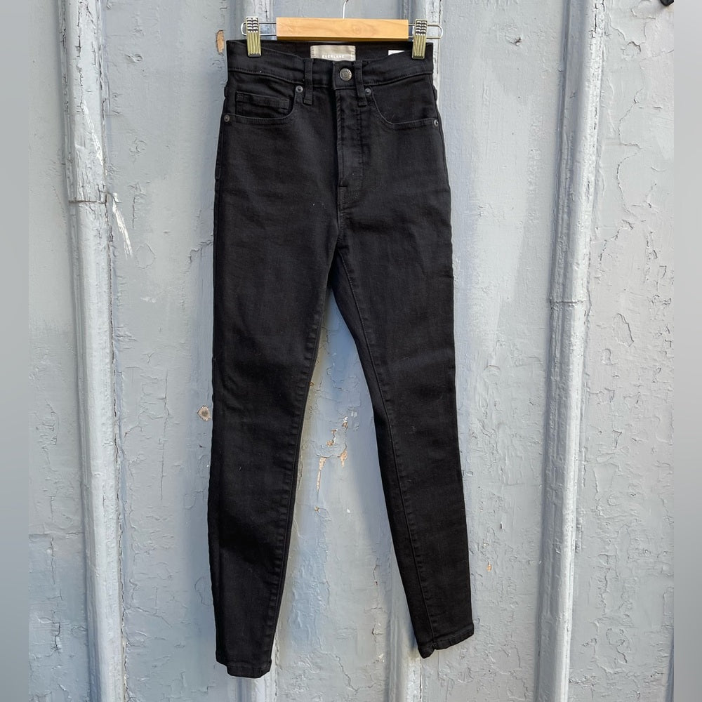 Everlane Black Skinny Ankle Jeans, size 24