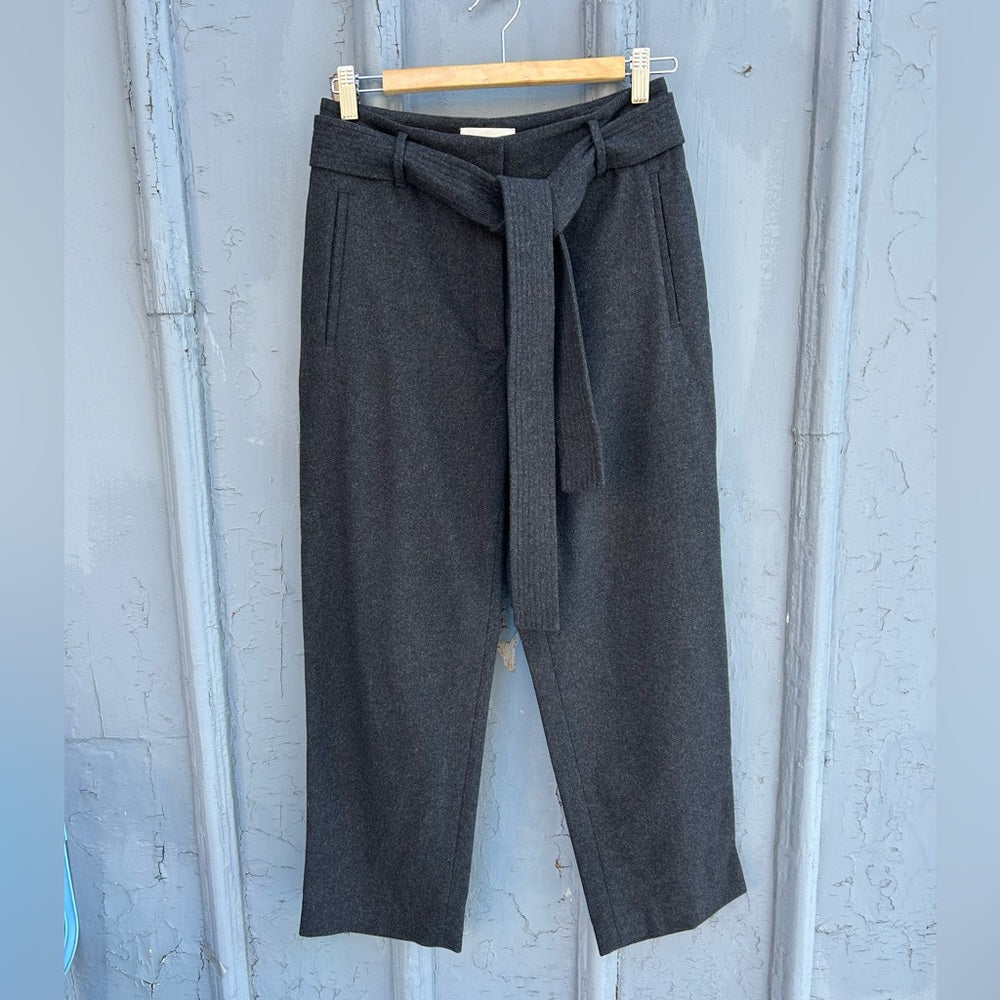 Wilfred Jallade cashmere Wool Tie Front Pant, size 6