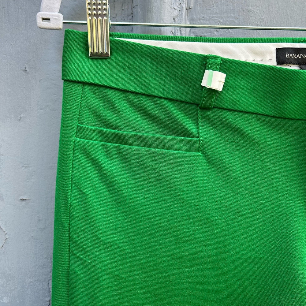 Banana Republic Green Sloan Pant, size 4