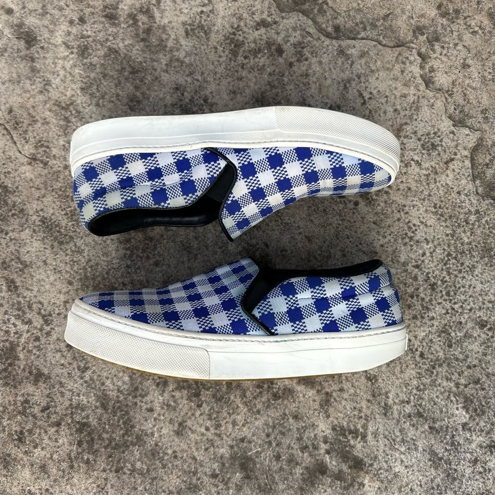 Celine Slip On Checked Shoes, size 37