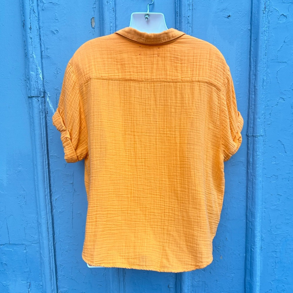 Xirena Tangerine Cruz blouse, size M