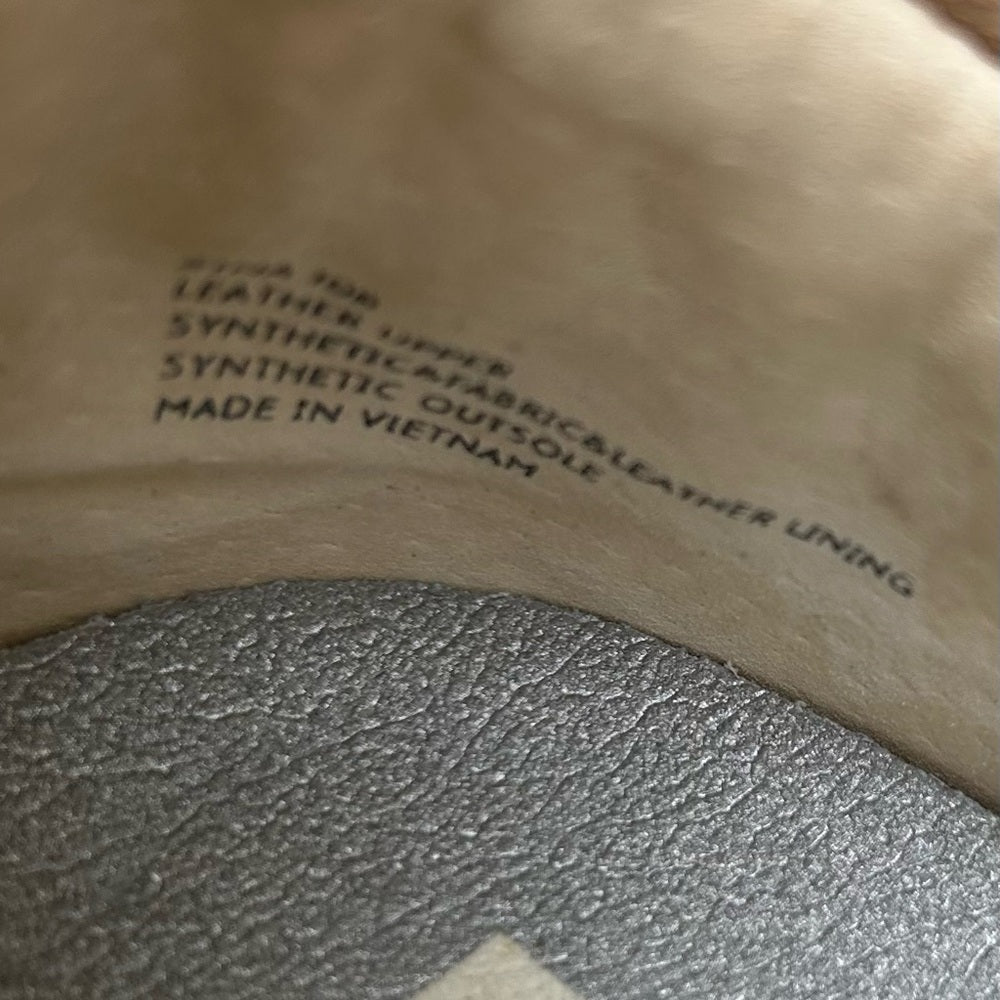 Dolce Vita Zina gold white Leather sneakers, BNWOB, size 10