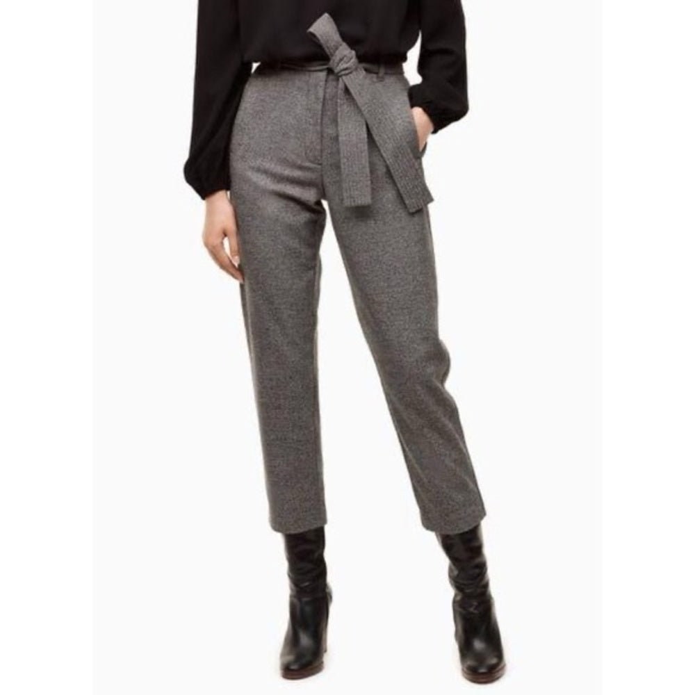 Wilfred Jallade cashmere Wool Tie Front Pant, size 6
