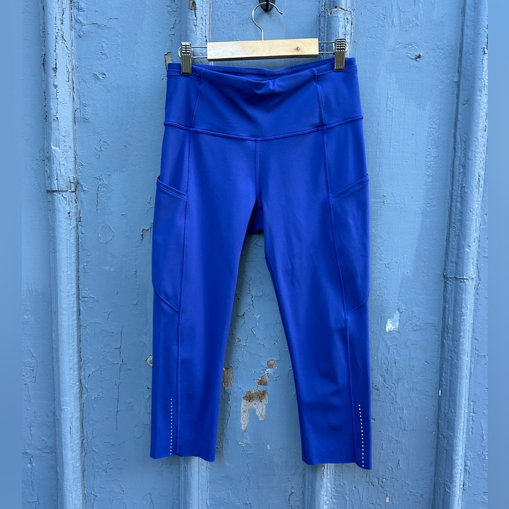 Lululemon fast and free crop, size 6