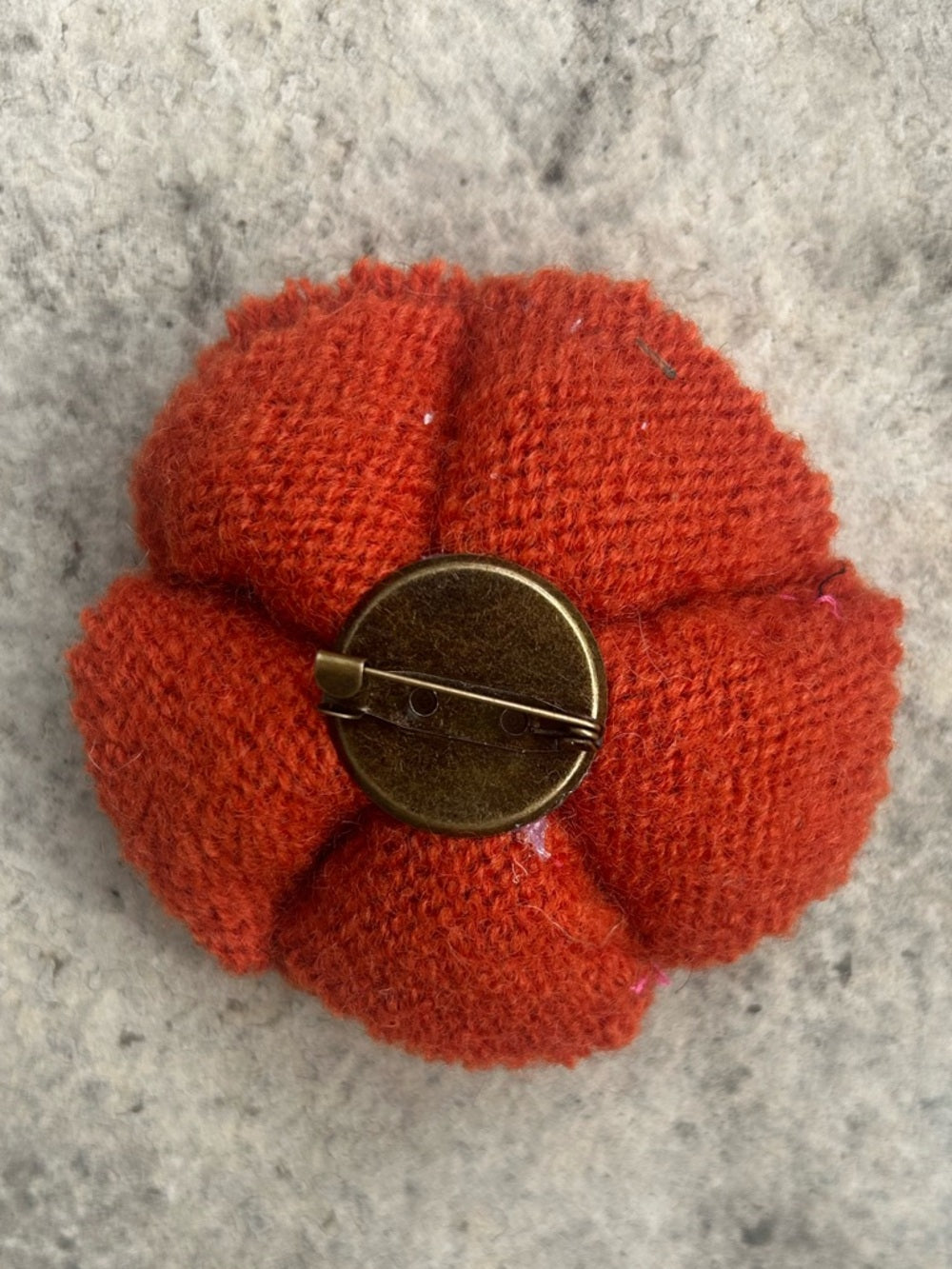 Vintage Cashmere Floral Brooch