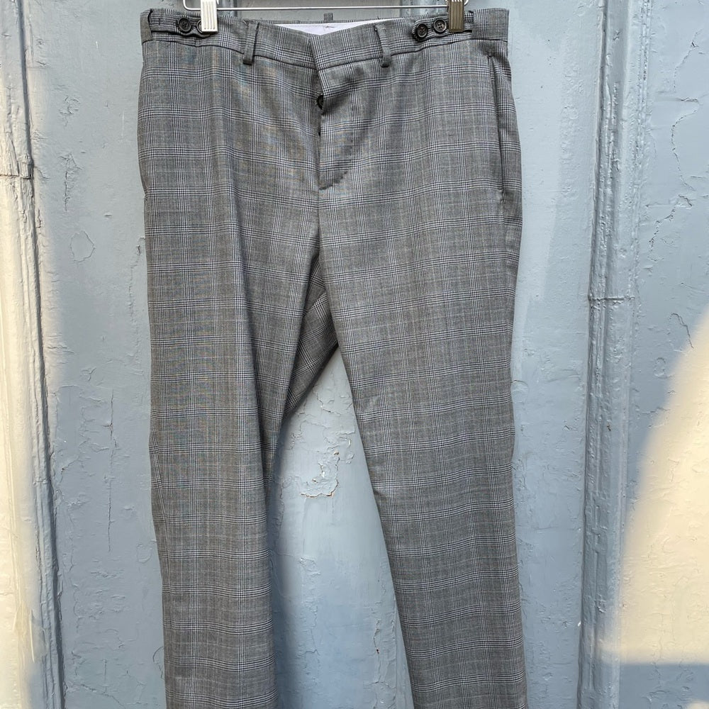 DSQUARED2 plaid check wool trousers, size 6