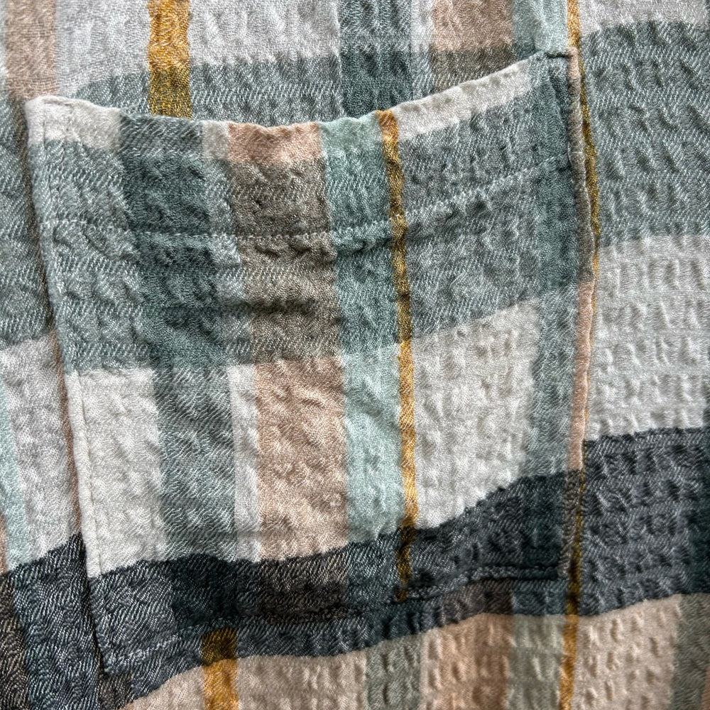 Anthropologie The Hadley Relaxed Buttondown Shirt by Pilcro: Plaid Edition, M