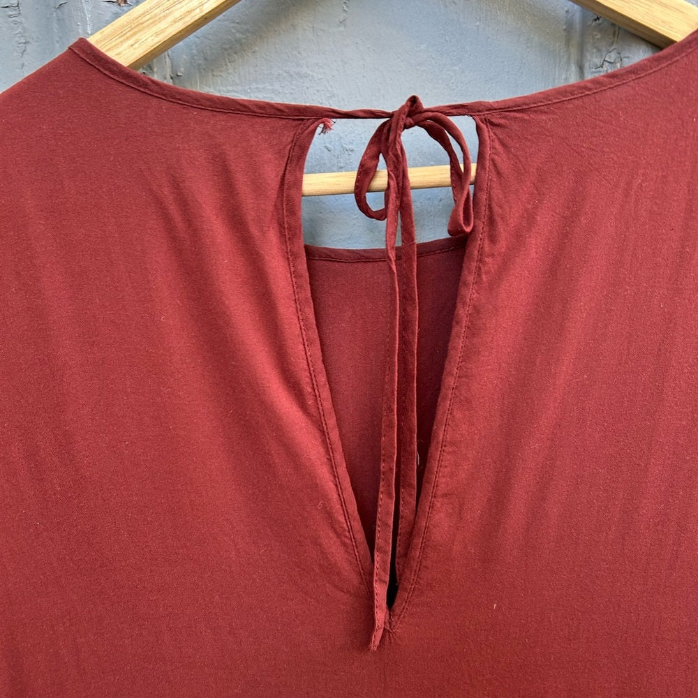 Wilfred Burgundy Sidonie Dress, size M