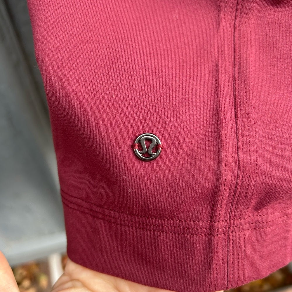 Lululemon Pink Cocoon Car Coat, size M