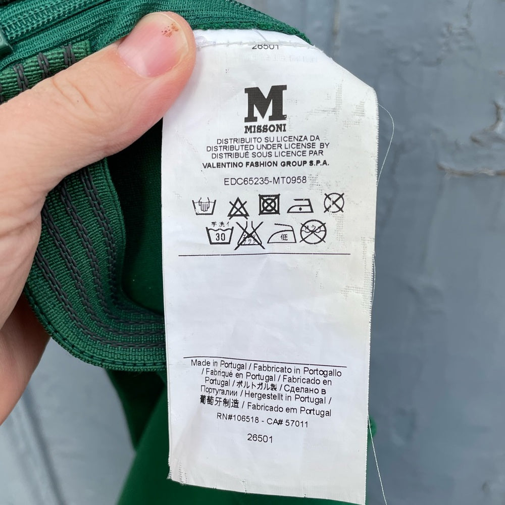 Missoni Green stretch Legging Pants, size 40