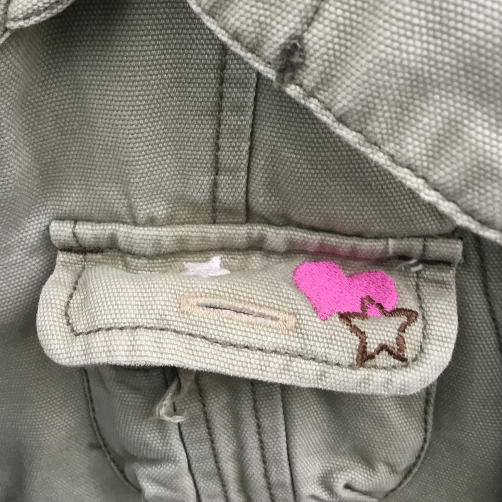 Gap Jeans toddler furry army parka, size 3T