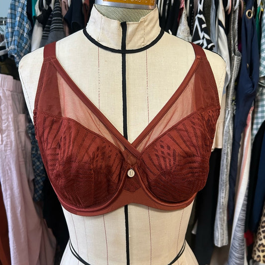 Understance Phoebe FlexWire Unpadded Full Coverage Bra, size 38 DDD
