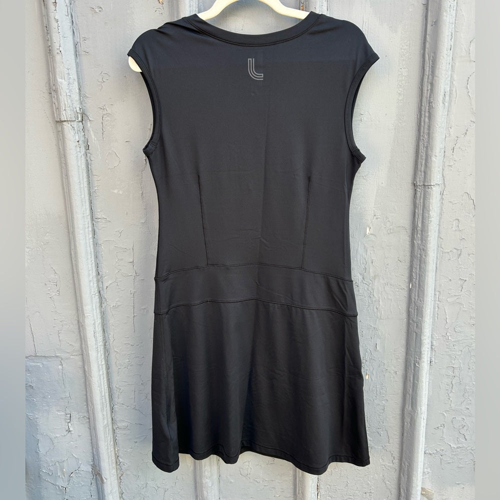Lole Black V Neck Shift dress, size M