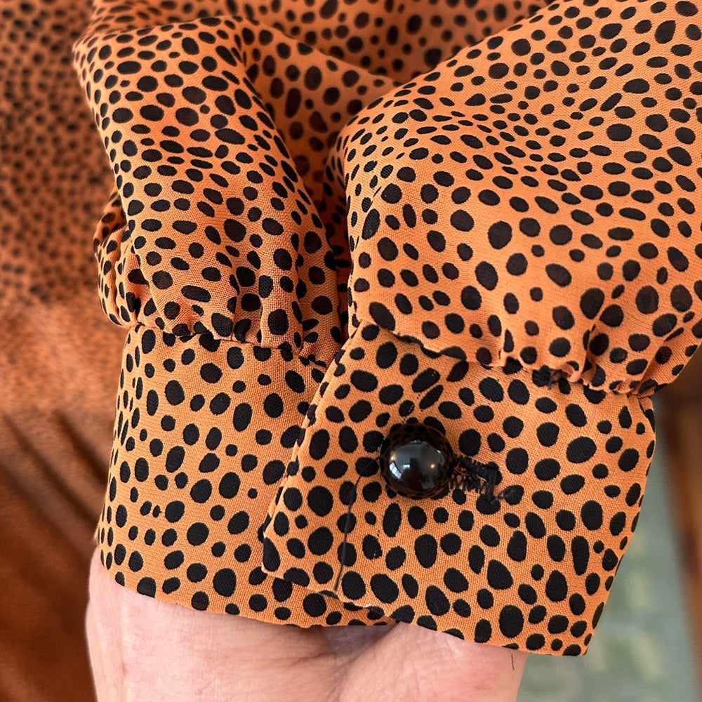 Bruce Wayne Vintage Animal Print Dress, Modern size 10