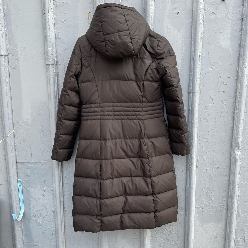 Cole Haan Bib Insert Down & Feather Fill Coat, size XS