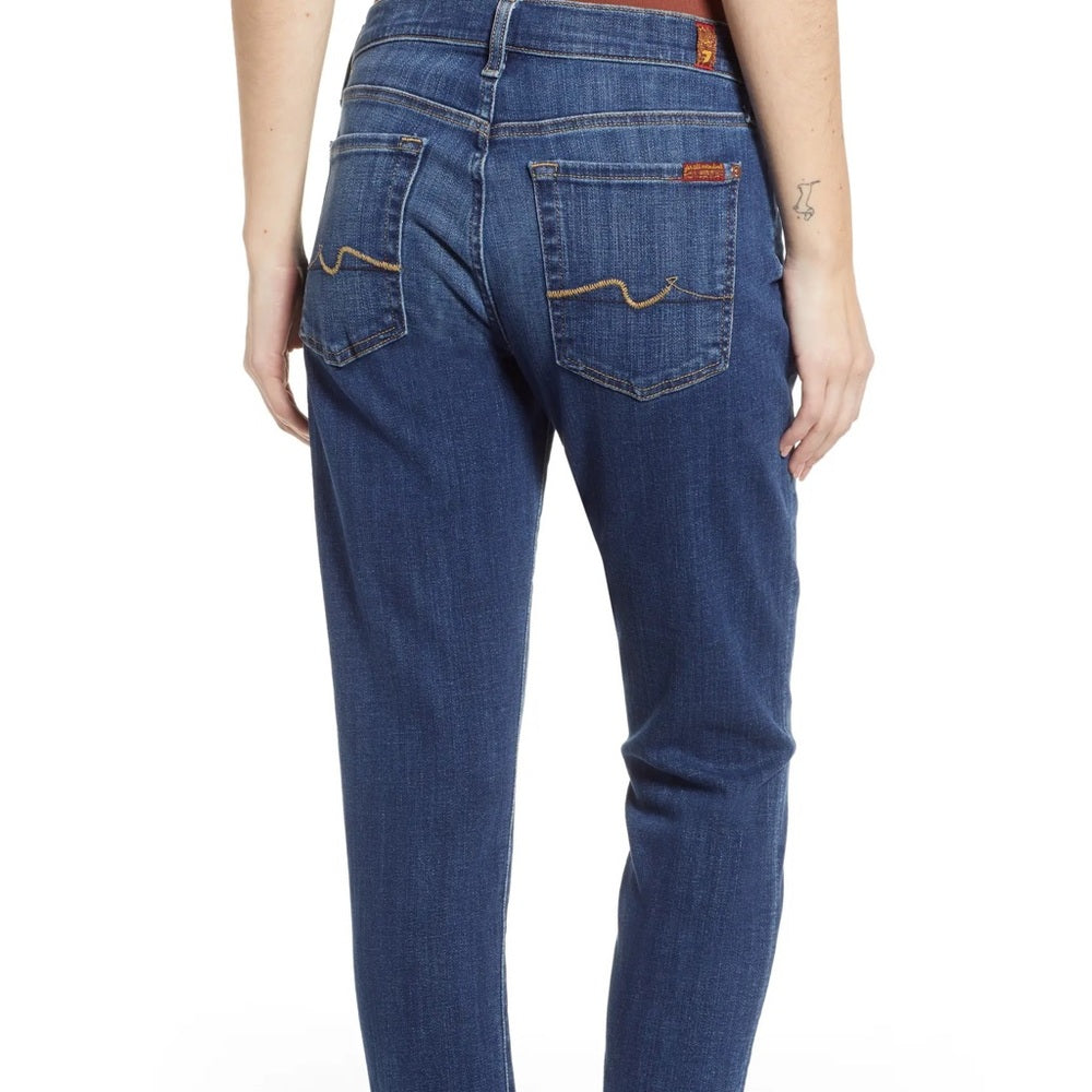 7 For Mankind Josefina skinny boyfriend Jeans Sz 27