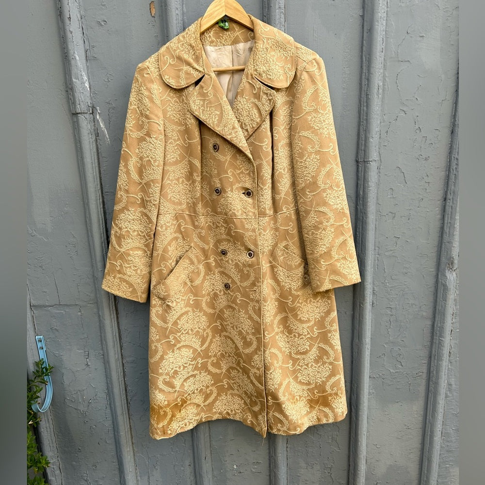 Vintage Montgomery Ward Brocade Jacket, size M