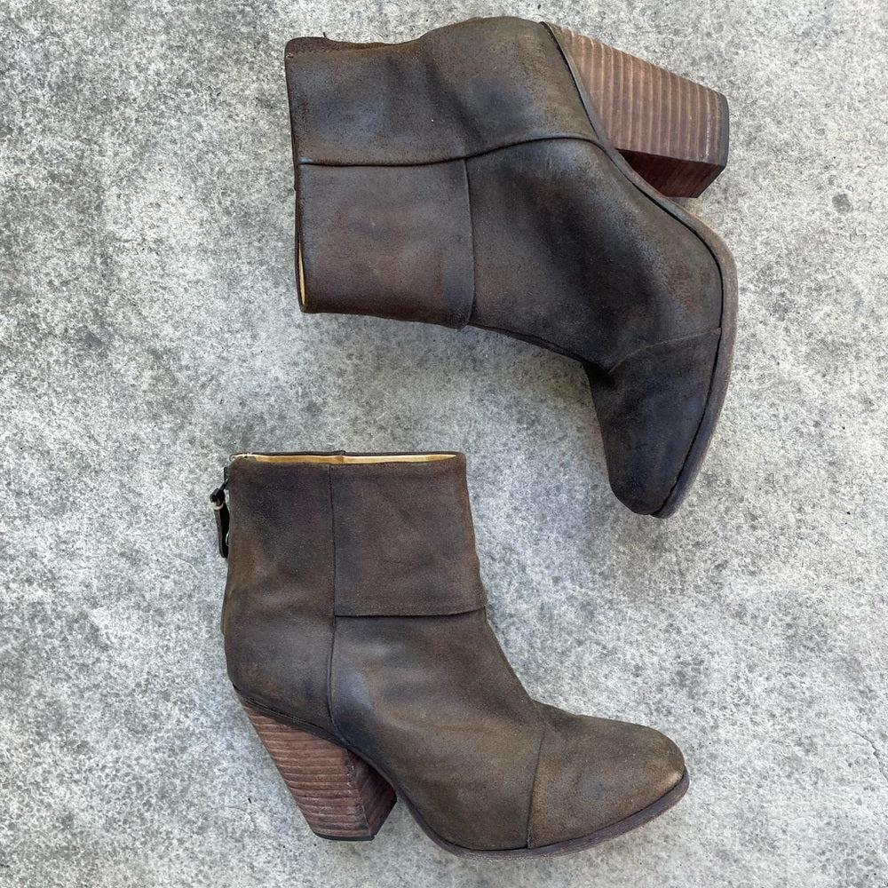rag & bone Newbury ankle boots, size 36.5