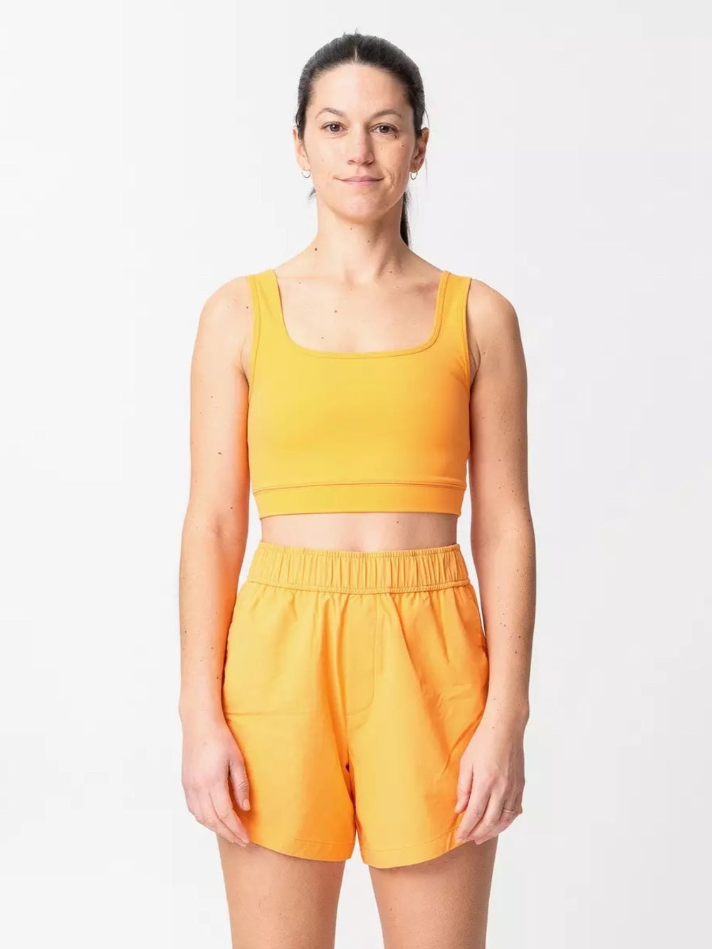 Alder Adventure Performance Cropped Tank Top, Large