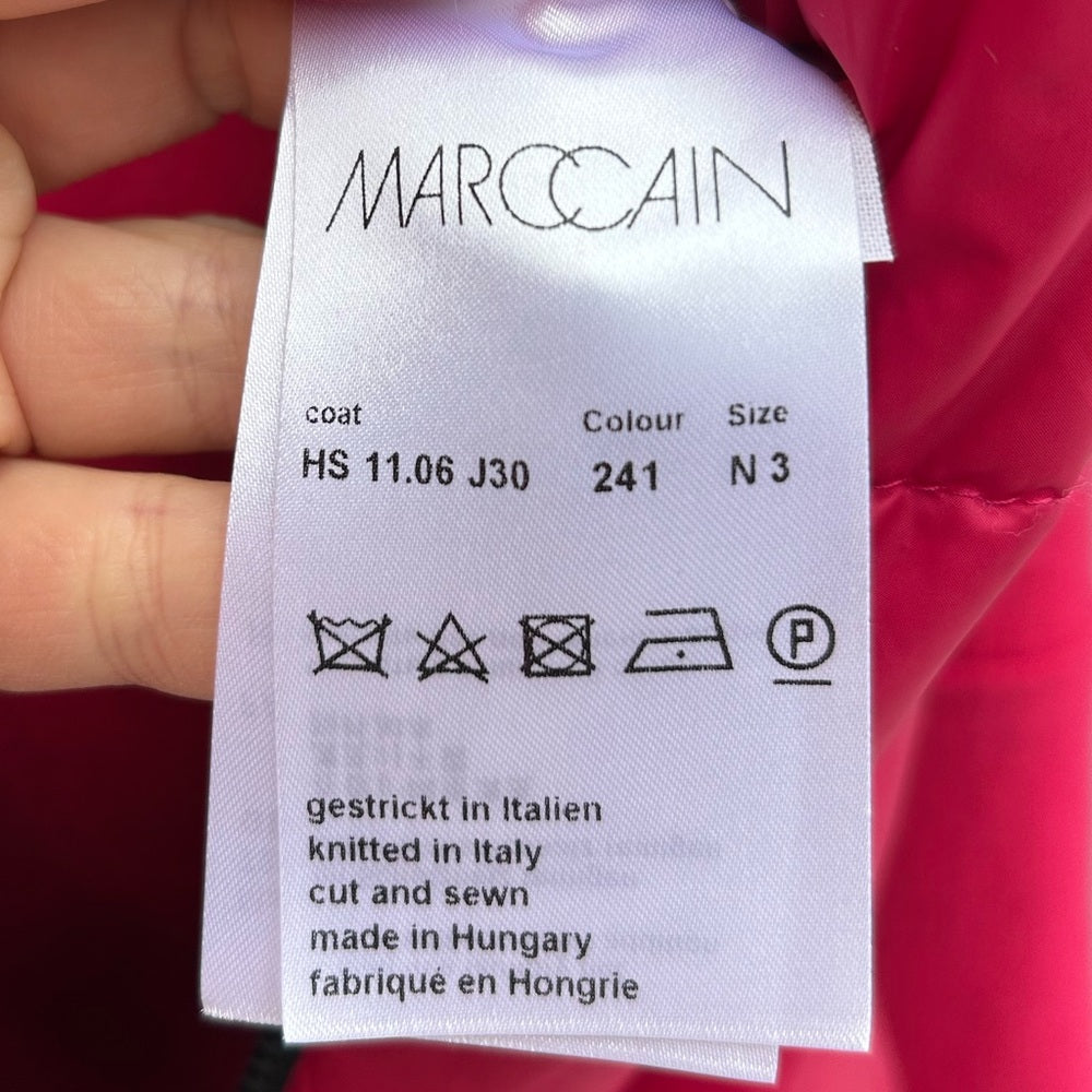 Marc Cain Wool Puffer Jacket, size N3 (US 8)