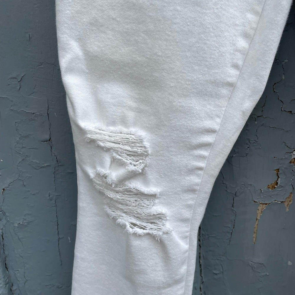 7 for all Mankind high waist ankle Gwenevere skinny jeans, size 25