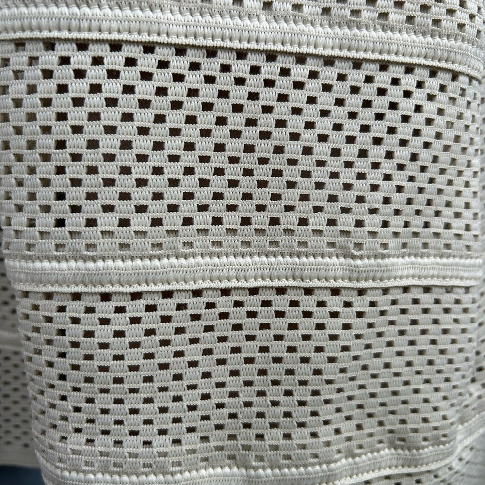 Endless Rose Taupe Mesh Mini Skirt, size S