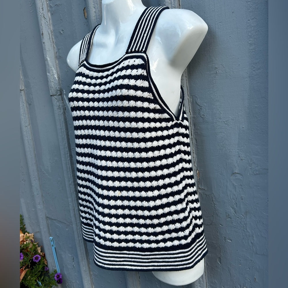 Gap Crochet Sweater Vest Tank Top, Medium