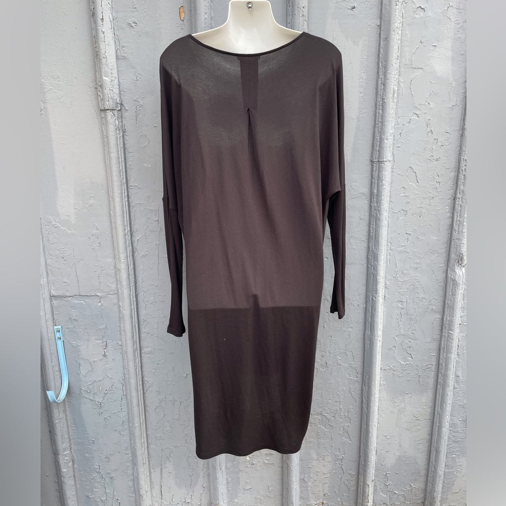 Vince Silk & Viscose Black Shift Dress, size Small