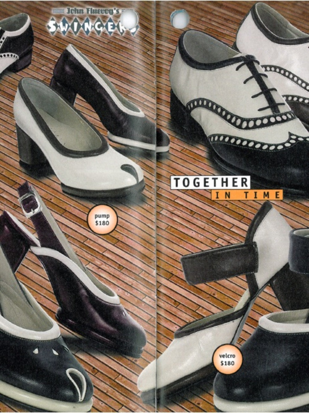 John Fluevog The Pump Peep Toe Ringers, size 7.5