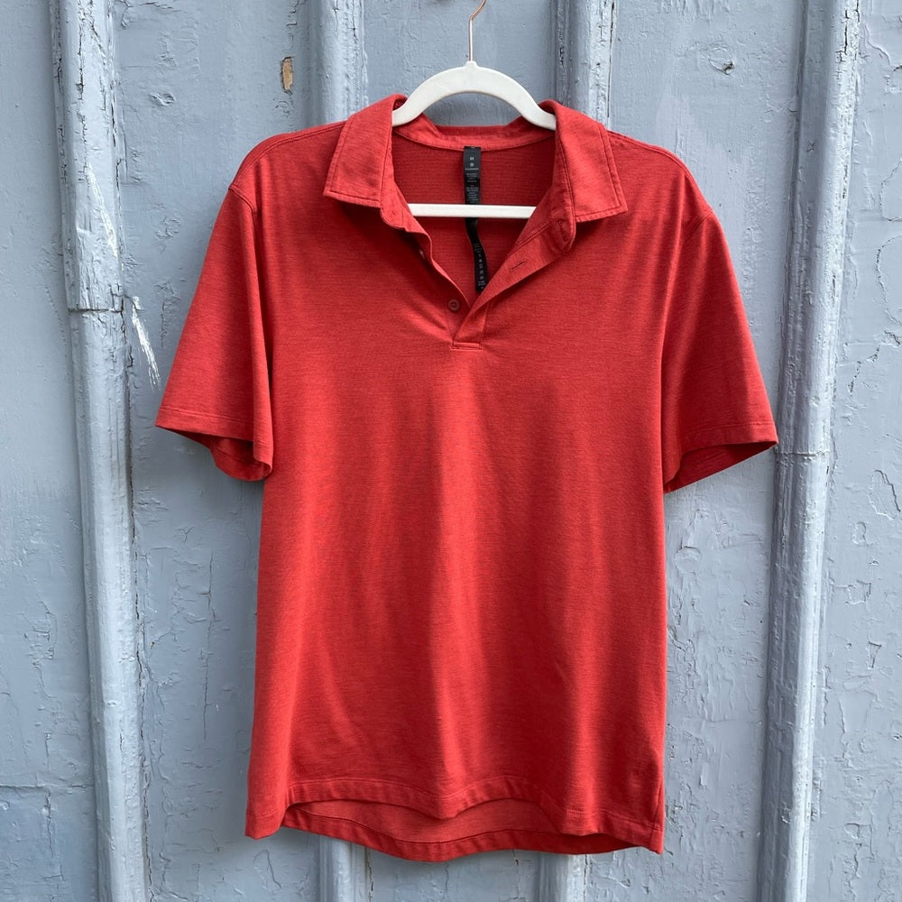 Lululemon Evolution Short Sleeve Polo Shirt, Size M