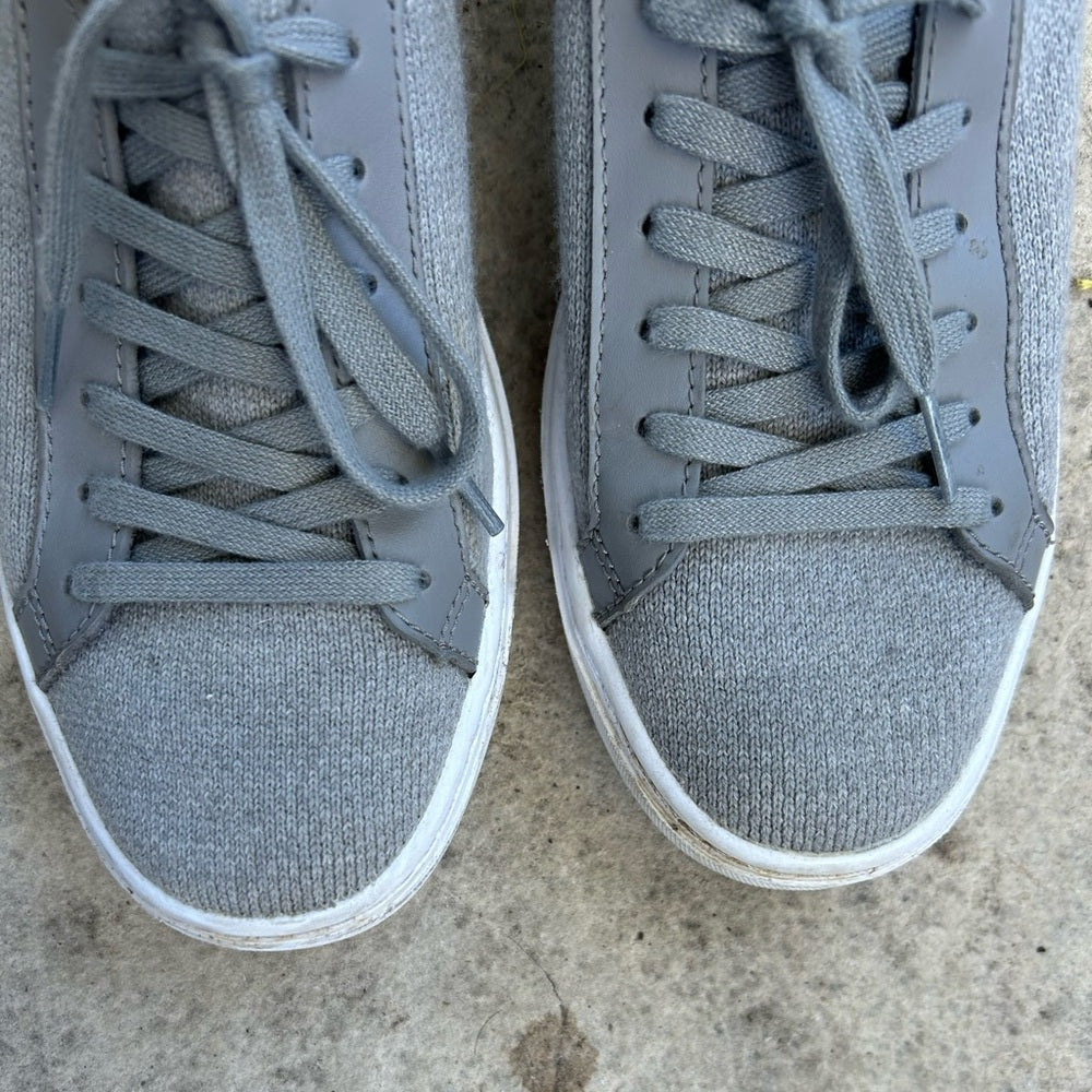 Lacoste La Piquée Wool Blend Textile Trainers, size 8