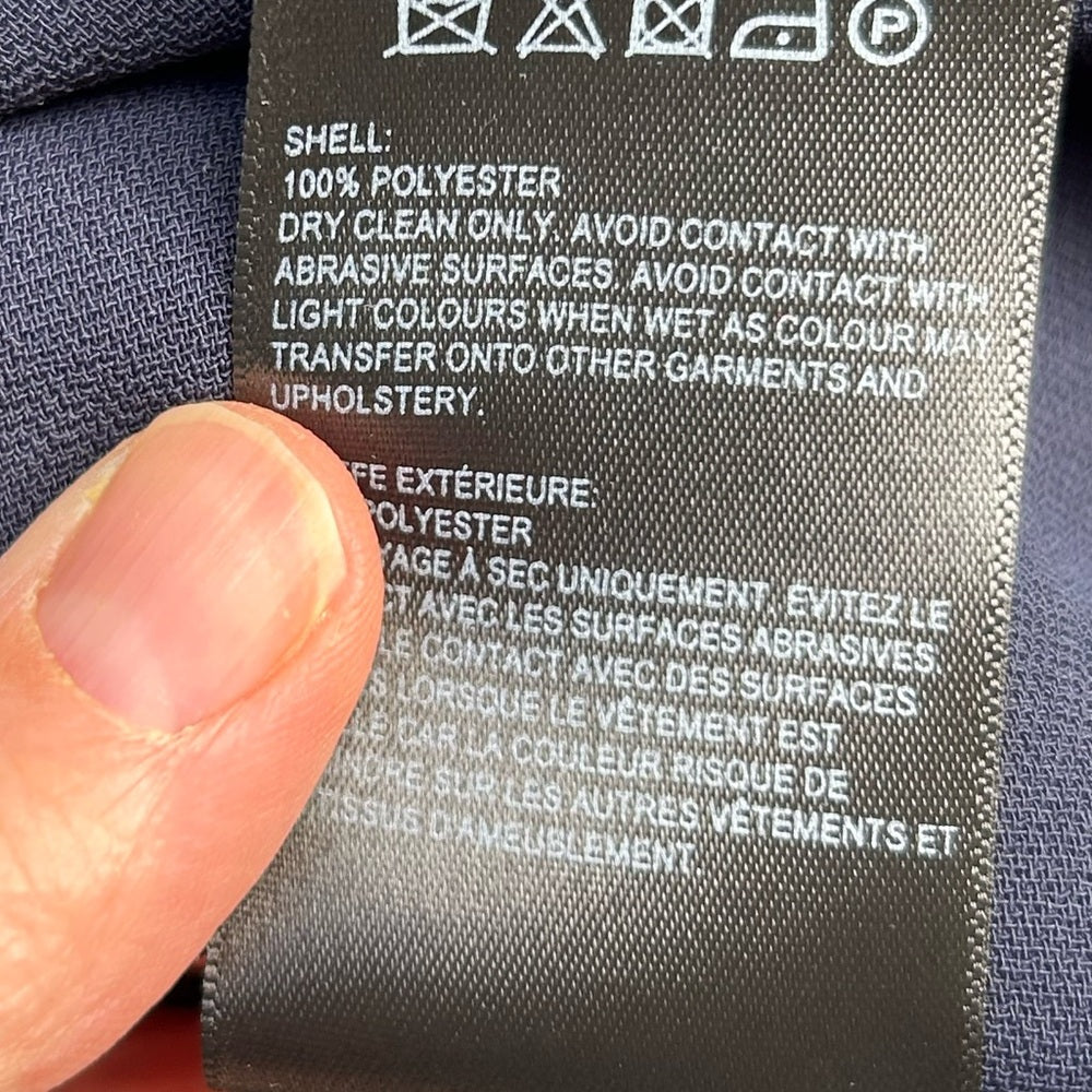 Whistles Paige V-Neck Crepe Shift Dress, size 2