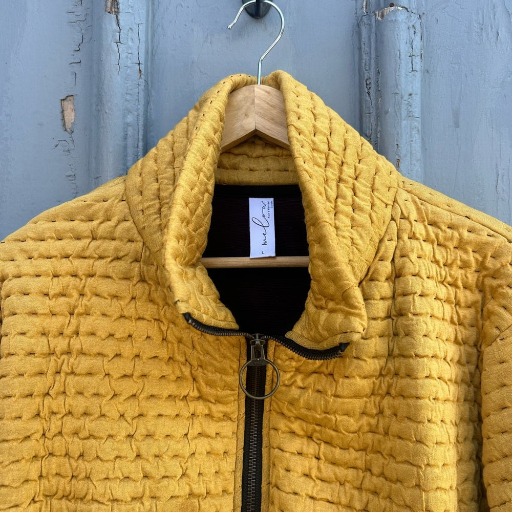 Melow by Melissa Bolduc Mustard Jamie jacket, size Large