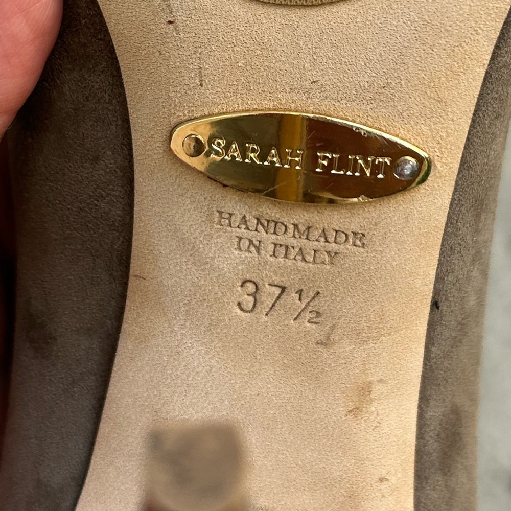 Sarah Flint Suede Perfect Pumps, size 37.5