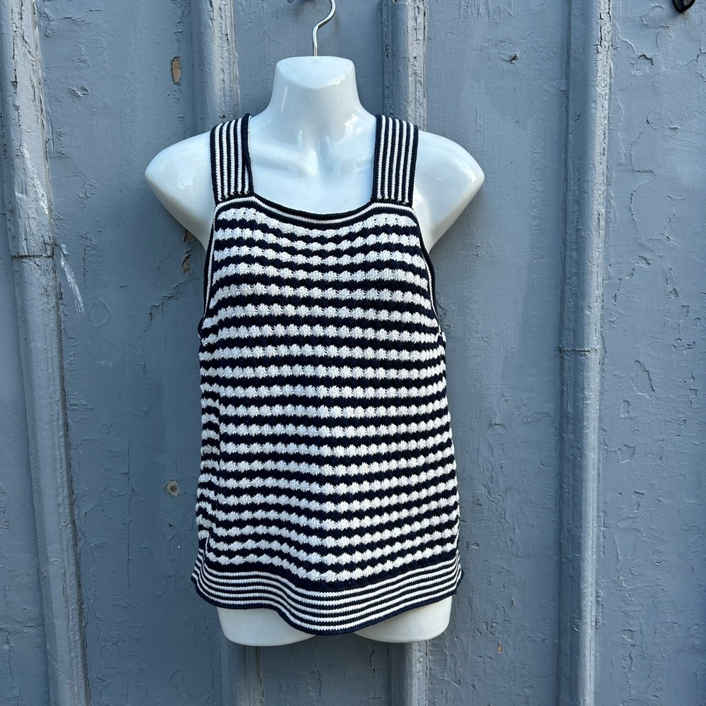 Gap Crochet Sweater Vest Tank Top, Medium
